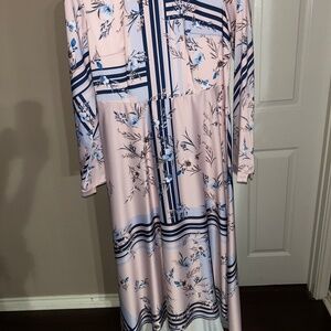 Maxi hi-lo dress,